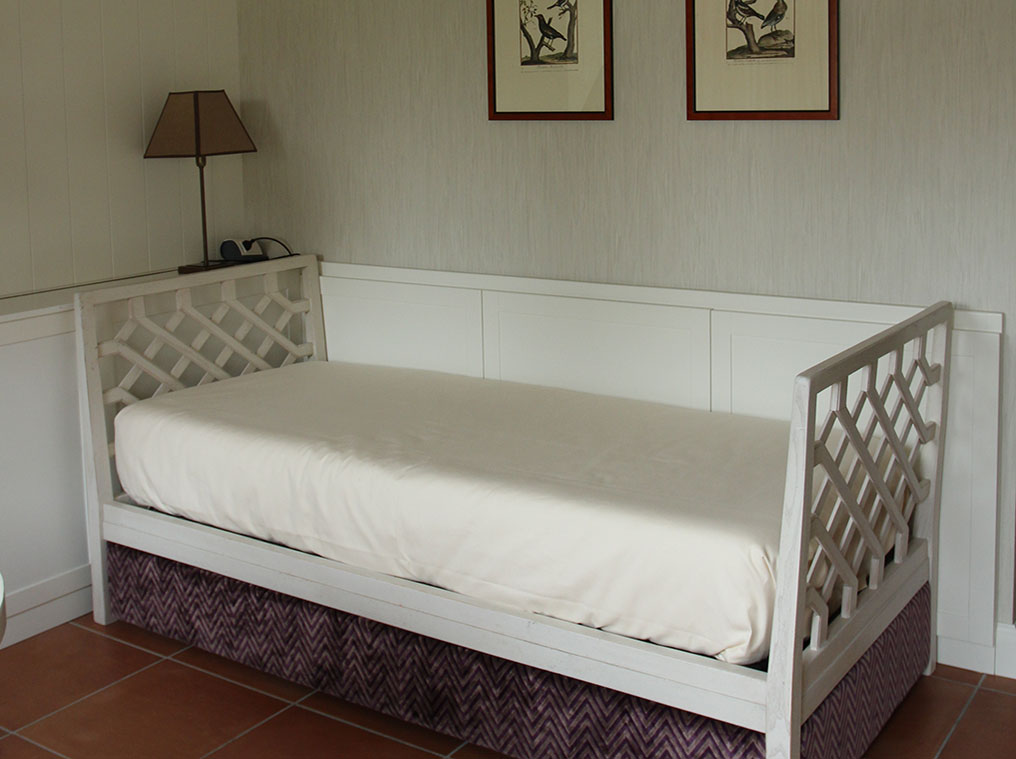 Divano letto realizzato su misura